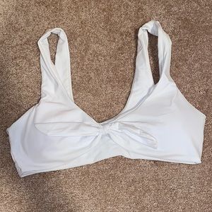 White Knot bikini top